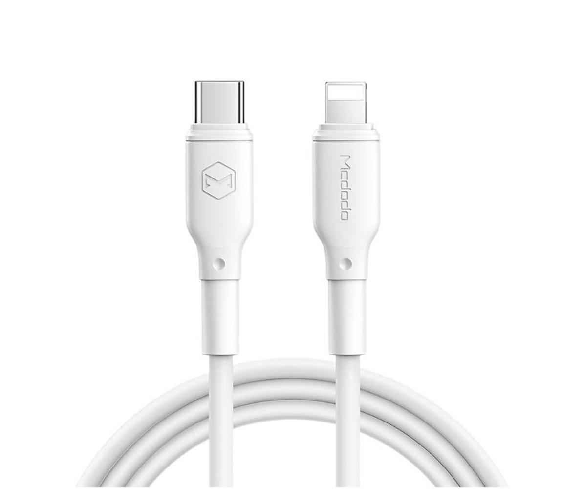 Foto 2 pulgar | Cable Type C a Lightning 1.2m color Blanco