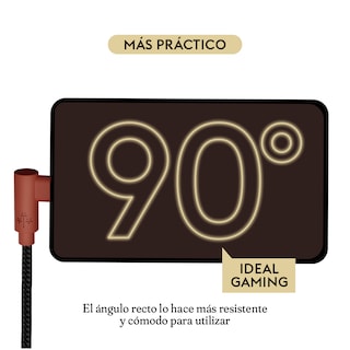 Foto 3 | Cable Micro Usb Hune Hiedra color Marrón Sustentable Carga Rápida y Datos