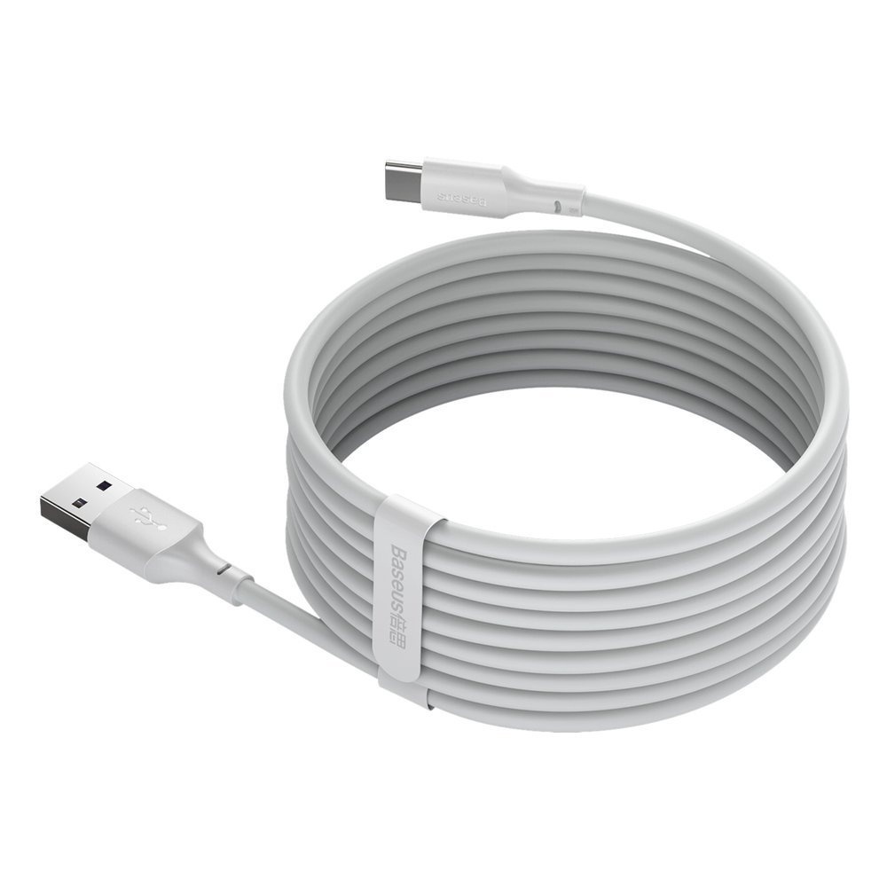 Foto 4 pulgar | Dos Cables Tipo C Huawei Baseus Carga Rápida 40w  Reforzado de 150cm Blanco