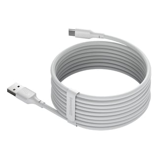 Foto 3 | Dos Cables Tipo C Huawei Baseus Carga Rápida 40w Reforzado de 150cm Blanco