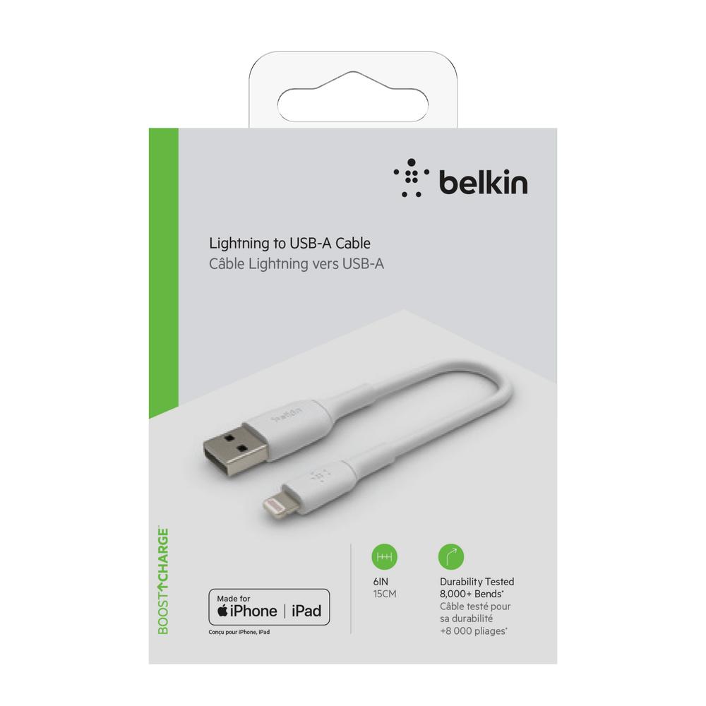 Foto 8 pulgar | Cable Litghtning Para Iphone Carga & Sincroniza Usb - Belkin