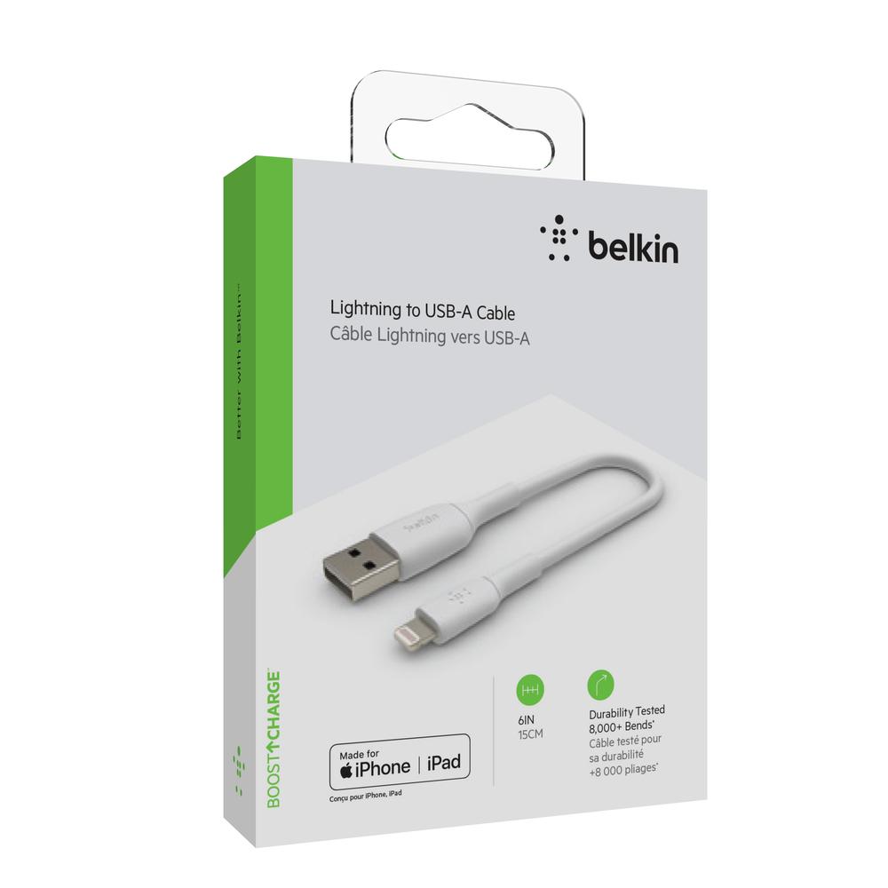 Foto 9 pulgar | Cable Litghtning Para Iphone Carga & Sincroniza Usb - Belkin