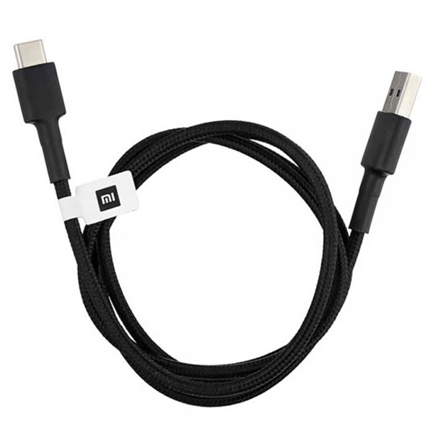 Cable Xiaomi Datos Tipo C Mi Braided Usb Type C color Negro