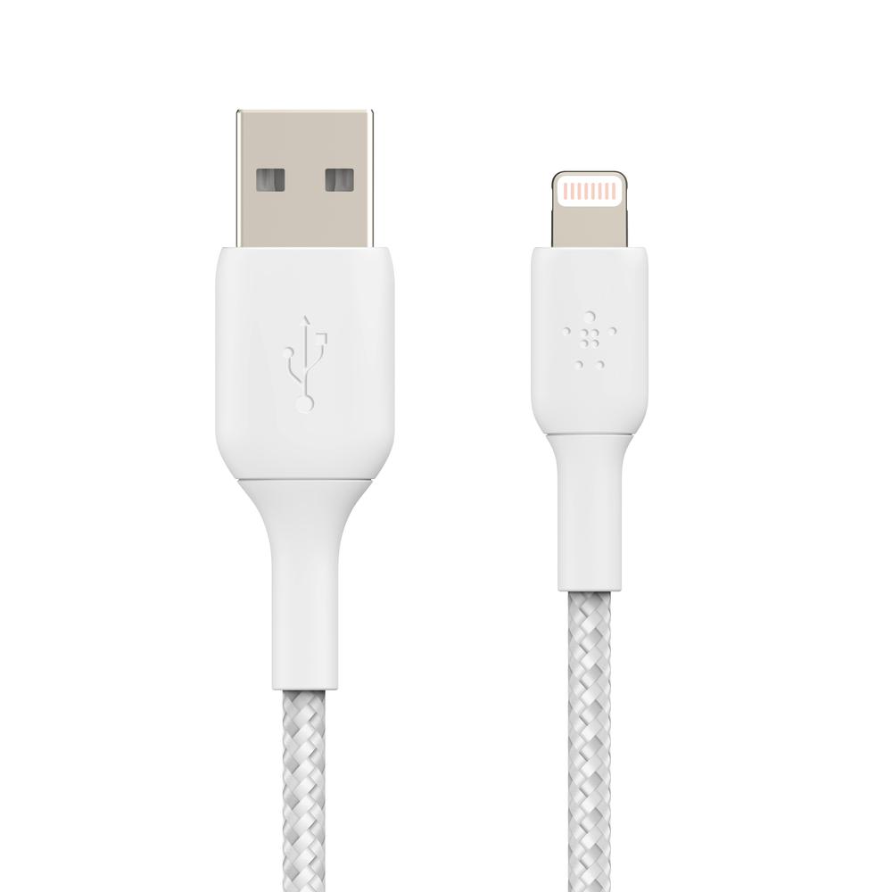 Foto 2 | Cable Lightning a USB-A Belkin color Blanco 1 m