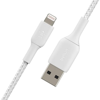 Foto 3 | Cable Lightning a USB-A Belkin color Blanco 1 m