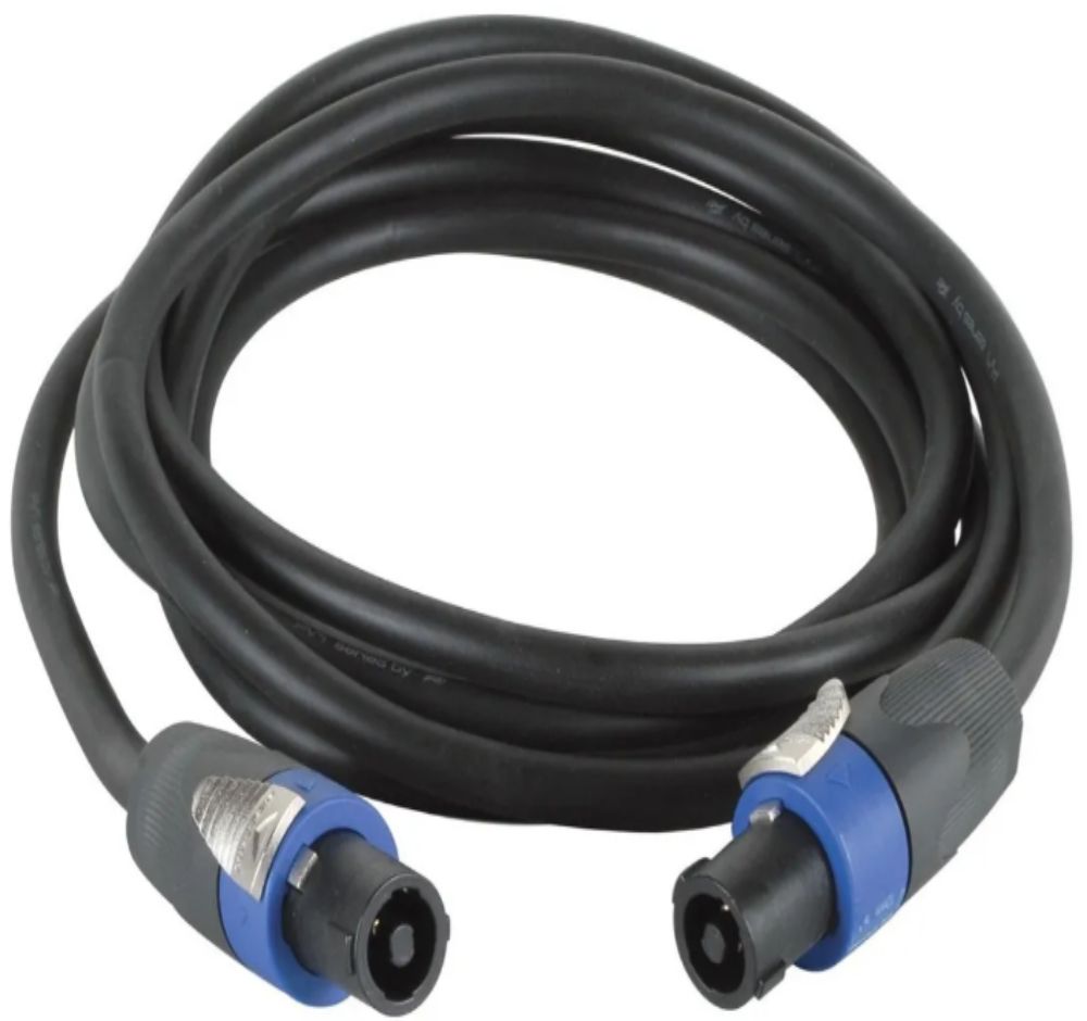 Foto 2 pulgar | Cable Audio Master Electrónicos Plug A Plug Speakon 10m Tipo Neutrik Ms-neutrik10