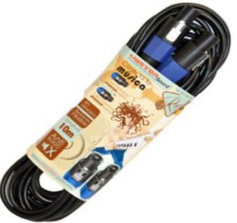 Foto 3 | Cable Audio Master Electrónicos Plug A Plug Speakon 10m Tipo Neutrik Ms-neutrik10