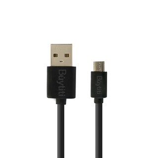 Foto 2 | Cable de Carga y Datos Microusb Buytiti V8 Btv8115 Negro