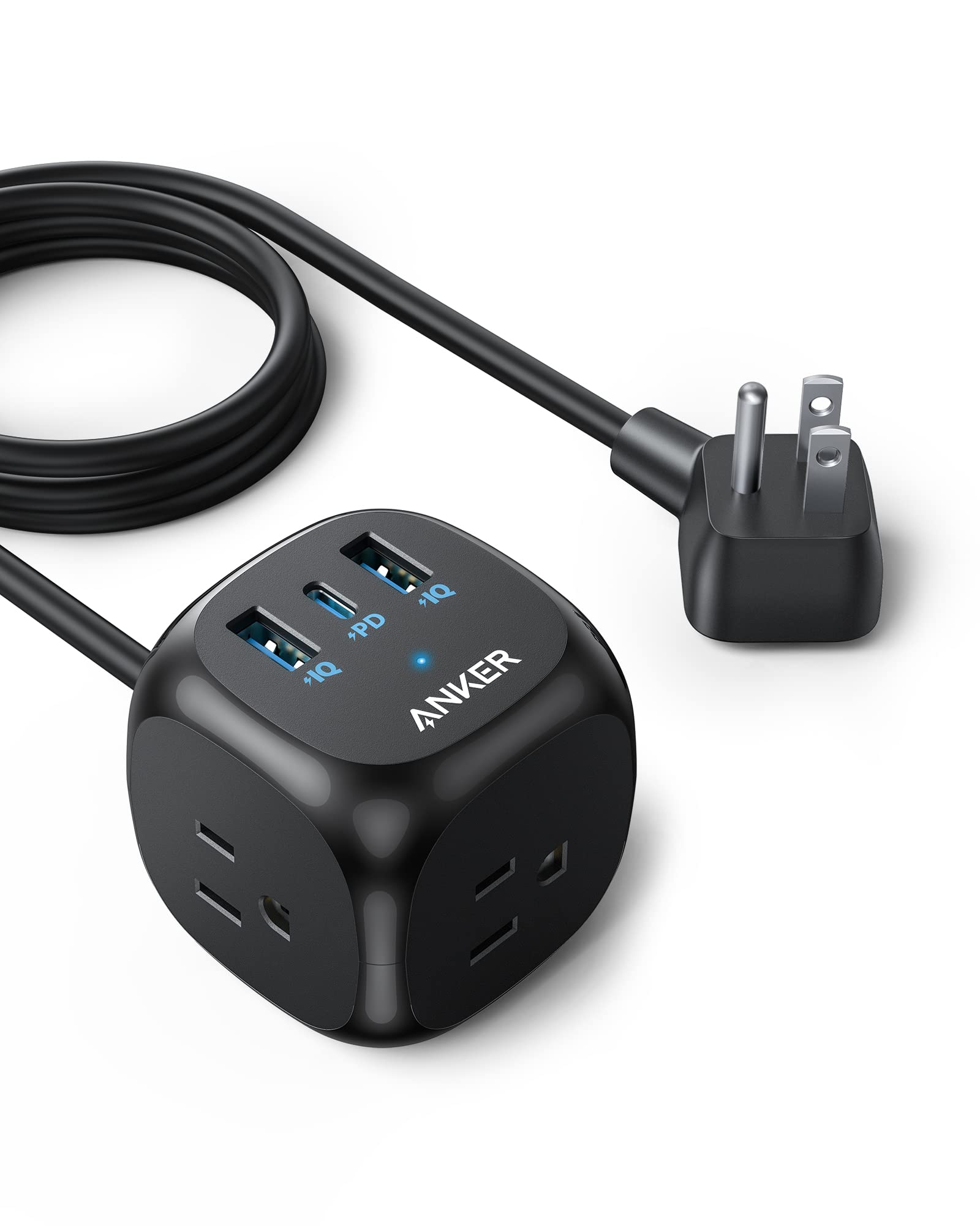 Foto 2 pulgar | Venta Internacional - Tira De Energía Anker De 20w Con Usb C, Tira De Energía 321 Con 3 Tomas