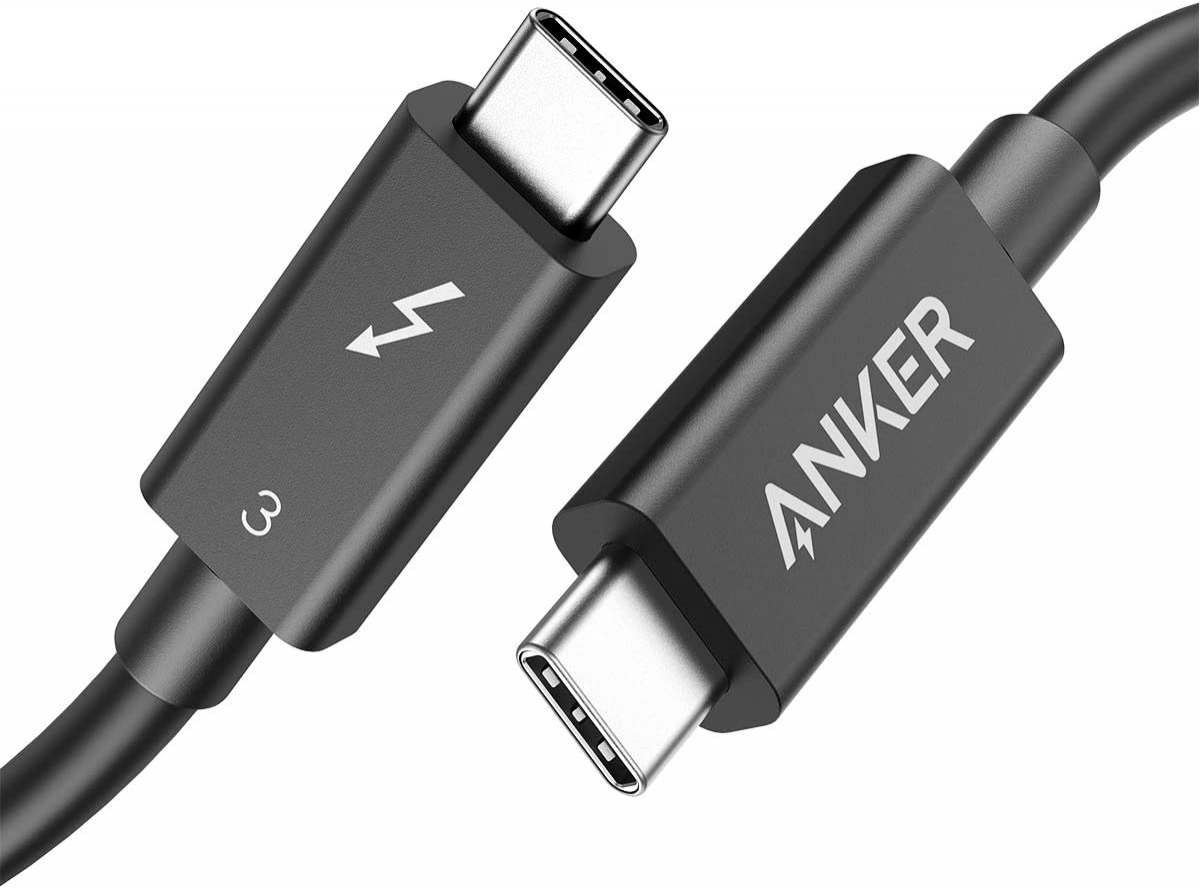 Foto 2 pulgar | Venta Internacional - Cable Anker Thunderbolt 3.0 2.3 Pies, Carga 100w / Transferencia Datos 40gbps, Usb C A C, Id