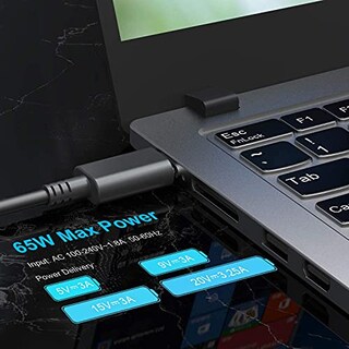 Foto 4 | Venta Internacional - Cargador Usb C 45w Compatible Con Hp/dell/lenovo/acer Chromebook/asus/samsung/sony, Carga R
