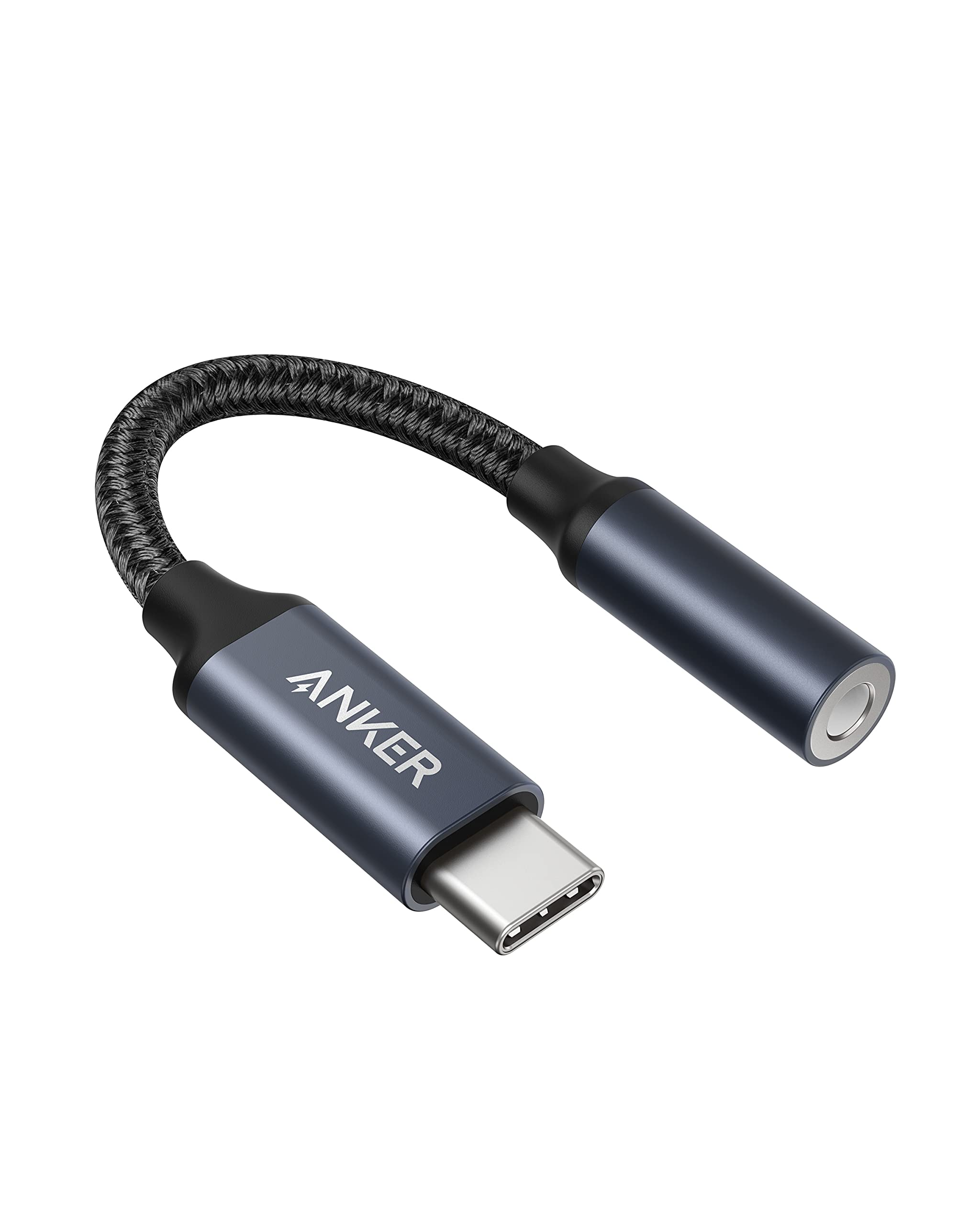 Venta Internacional - Adaptador De Audio Usb C A 3.5mm De Anker, Macho A Hembra, Nylon C