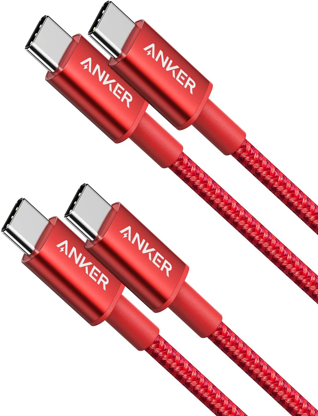 Venta Internacional - Cable Usb C, Anker 2 Pack Cable Usb C A Usb C De Nylon (6ft 60w), Carga Pd Tipo C Para Macbo