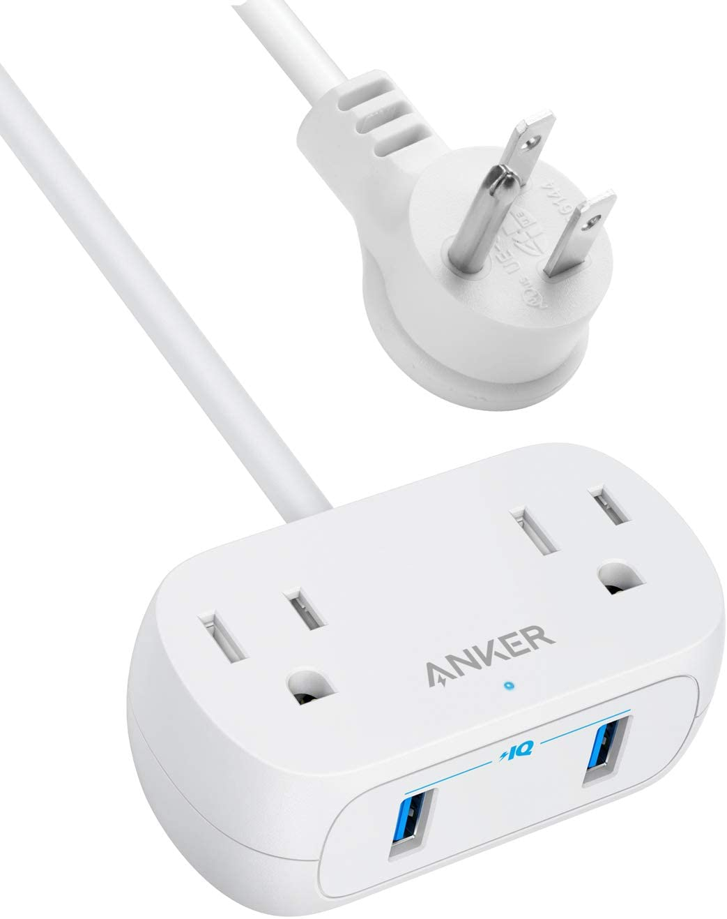 Foto 2 pulgar | Venta Internacional - Regleta Anker Con Usb Powerextend Usb 2 Mini, 2 Salidas Y 2 Puertos Usb, 5 Ft Cable De Ext