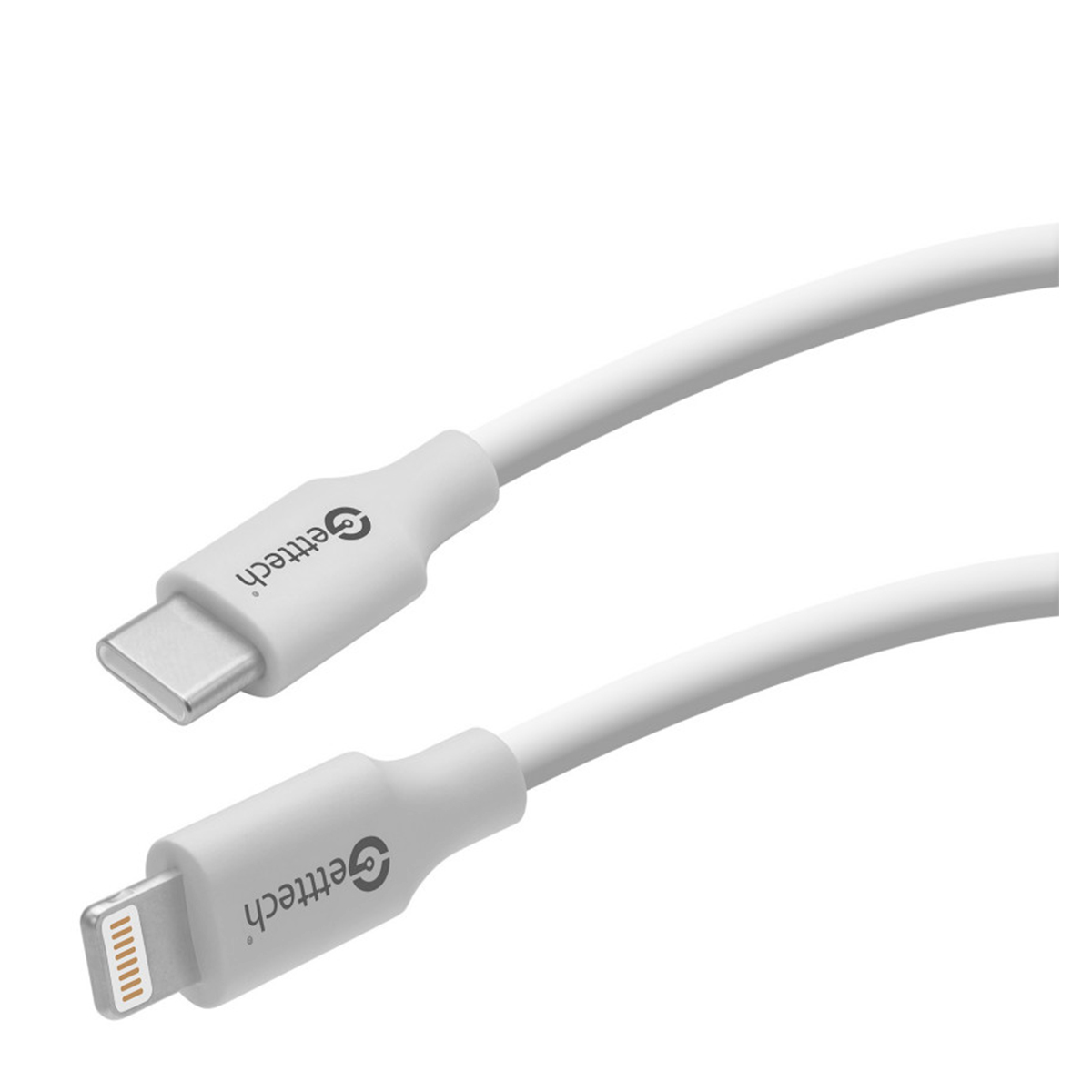 Foto 3 pulgar | Cable USB Lightning a USB-C Getttech GCL-LTUT-01 color Blanco