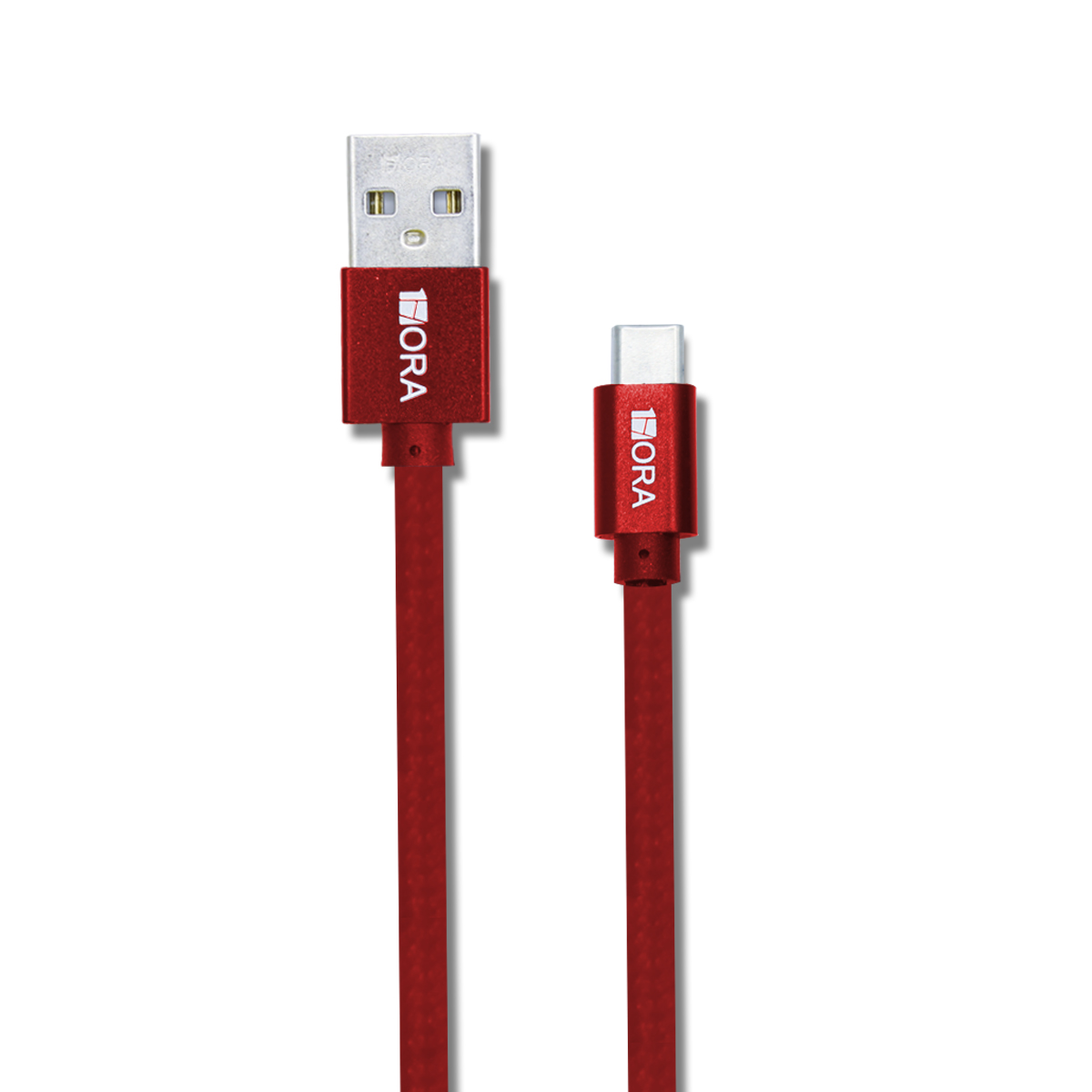 Foto 4 pulgar | Cable Nylon Reforzado Tipo C Carga Rapida 3A 1M Rojo