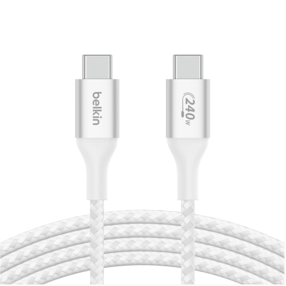 Foto 3 pulgar | Cable Belkin Blanco USB-C a USB-C 2 m