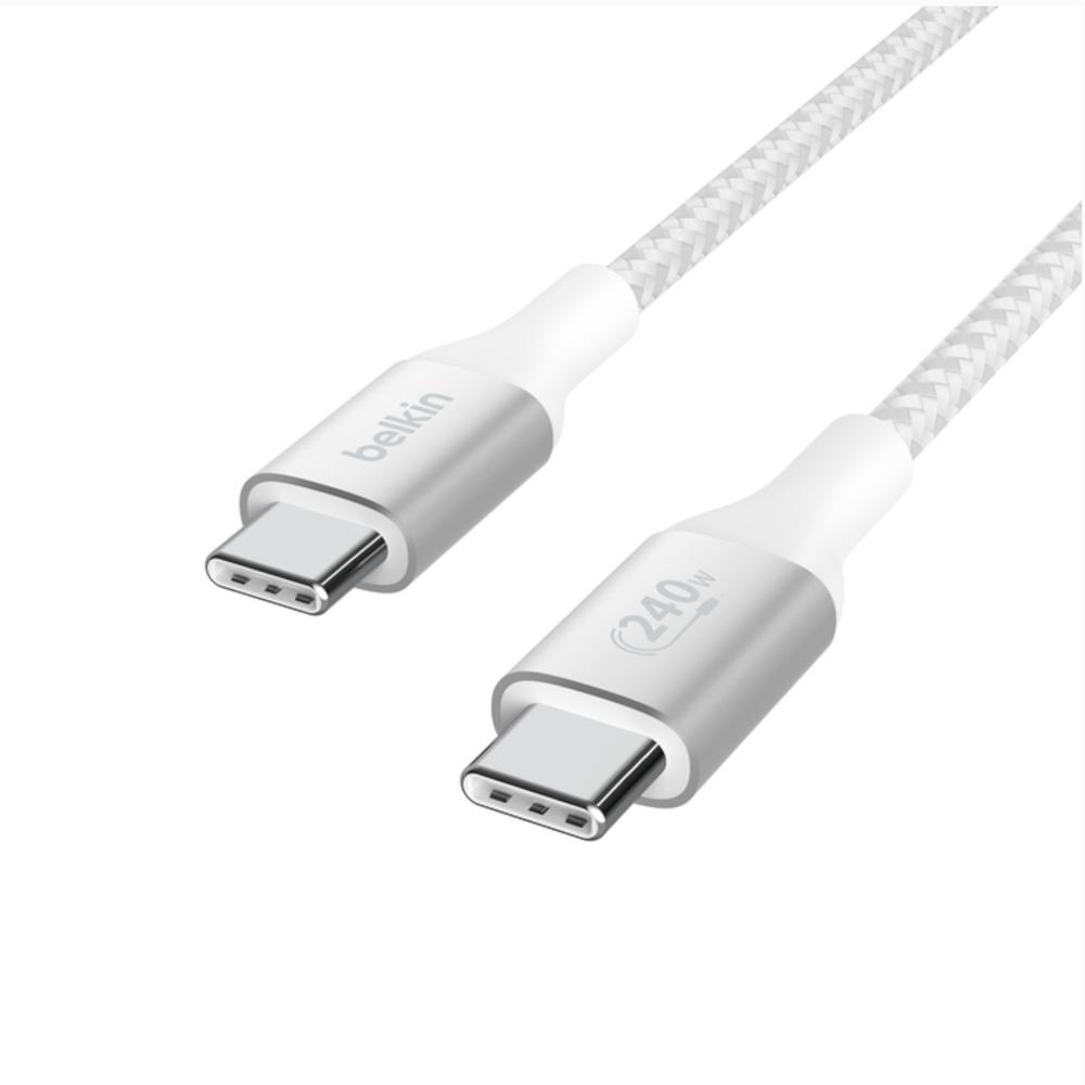 Foto 5 pulgar | Cable Belkin Blanco USB-C a USB-C 2 m