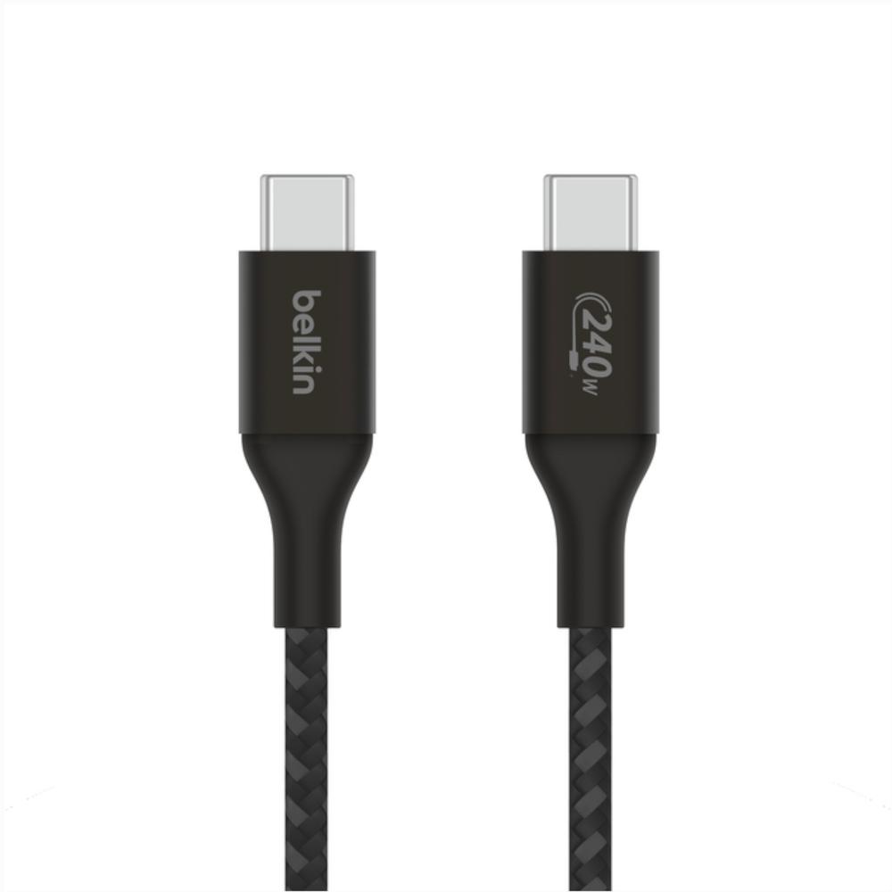 Foto 2 pulgar | Cable Belkin Negro USB-C a USB-C 2 m