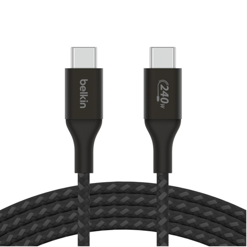 Foto 3 pulgar | Cable Belkin Negro USB-C a USB-C 2 m