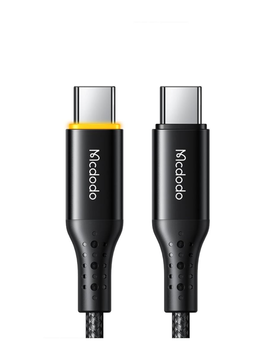 Cable De Carga Rápida Usb C A Usb C 100w Con Indicador Led $294