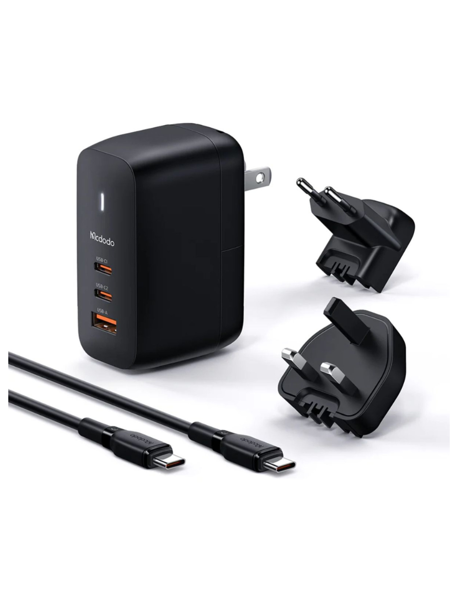 Adaptador De Carga Rápida Con Conexión Intercambable Con Cable Usb C