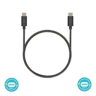 Foto 1 | Cable Tipo C a C Motorola Trenzado 1.5 m Carga Rápida