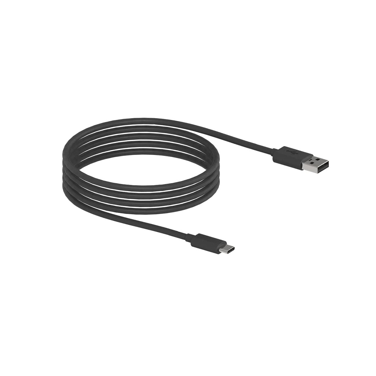 Cable Tipo C Motorola Negro de 2 M