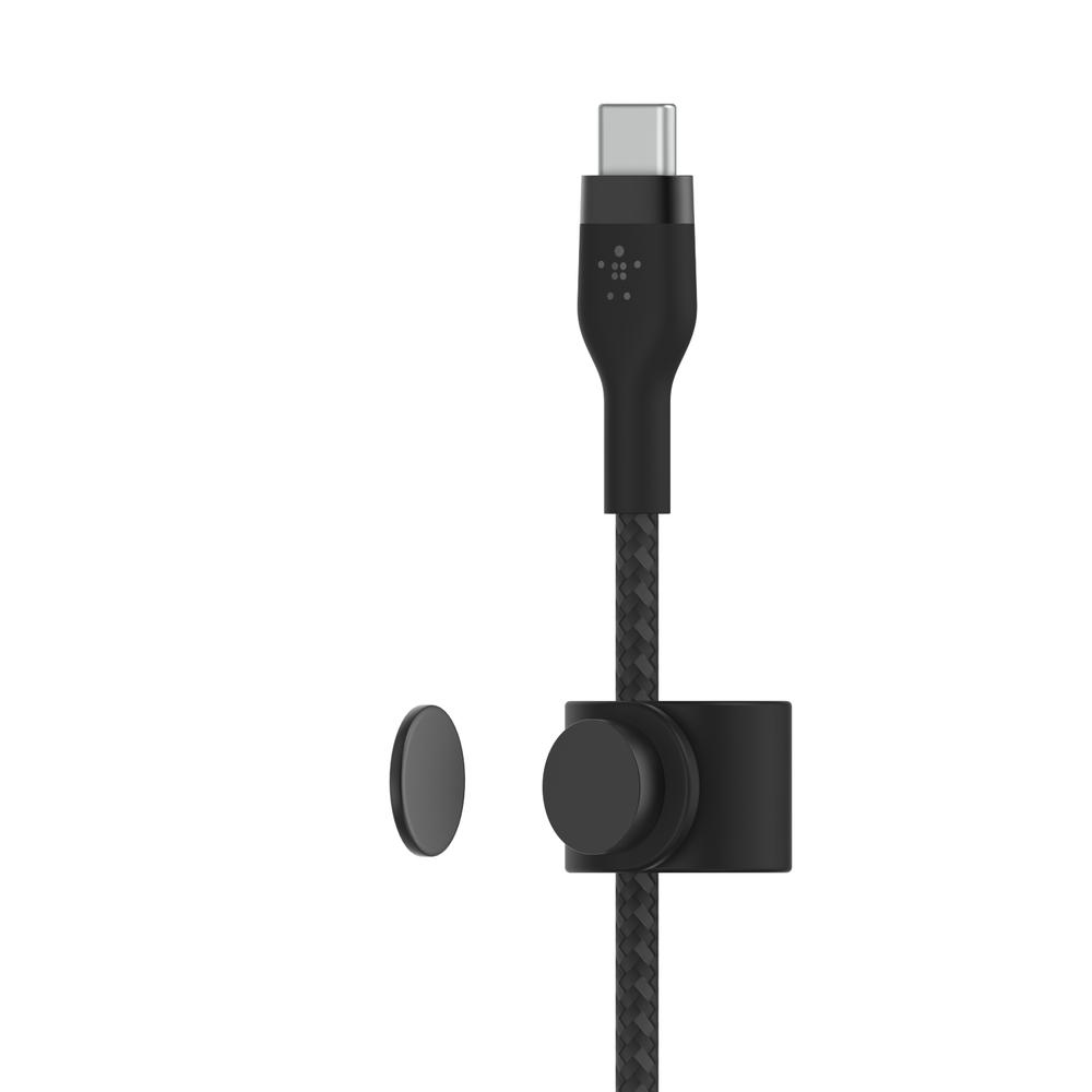 Foto 3 pulgar | Cable Pro Flex Usb-c a Lightning Belkin Negro 2m