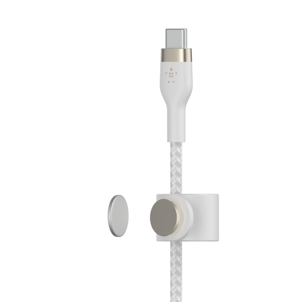 Foto 5 pulgar | Cable Pro Flex Usb-c a Usb-c 60w Belkin Blanco 2m