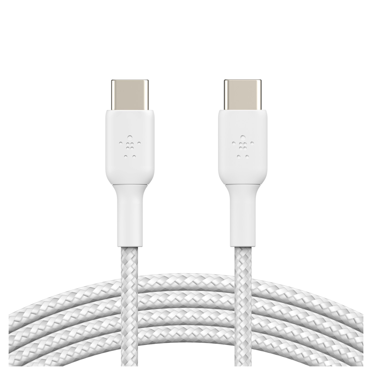 Cable Trenzado Belkin Usb-c A Usb-c Blanco 1m $415