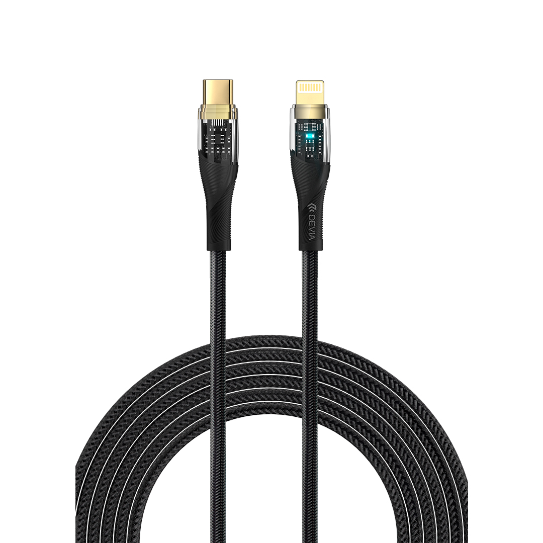 Foto 3 pulgar | Devia Cable Tipo-c A Lightning