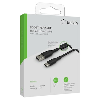 Foto 6 | Venta Internacional - Cable Usb-C Belkin Boostcharge Trenzado de 1 M/3,3 Pies para iPhone