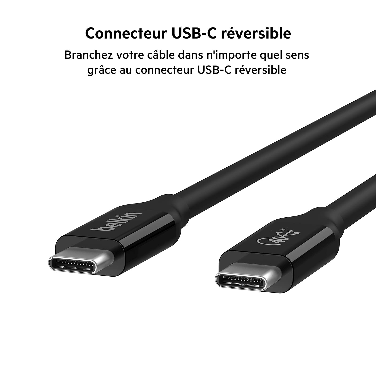 Foto 6 pulgar | Venta Internacional - Cable USB Belkin USB 4 de 0,8 M con Certificación USB If y Power Delive