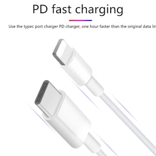 Foto 3 | Cable C A Lightning Premium Compatible con Iphone 1 Metro Blanco