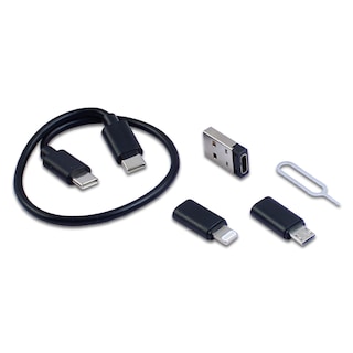 Foto 3 | Estuche Kit Adaptadores De Cables De Carga 6 En 1