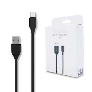Foto 1 | Cable De Datos Tipo C 2 Metros 1 Hora