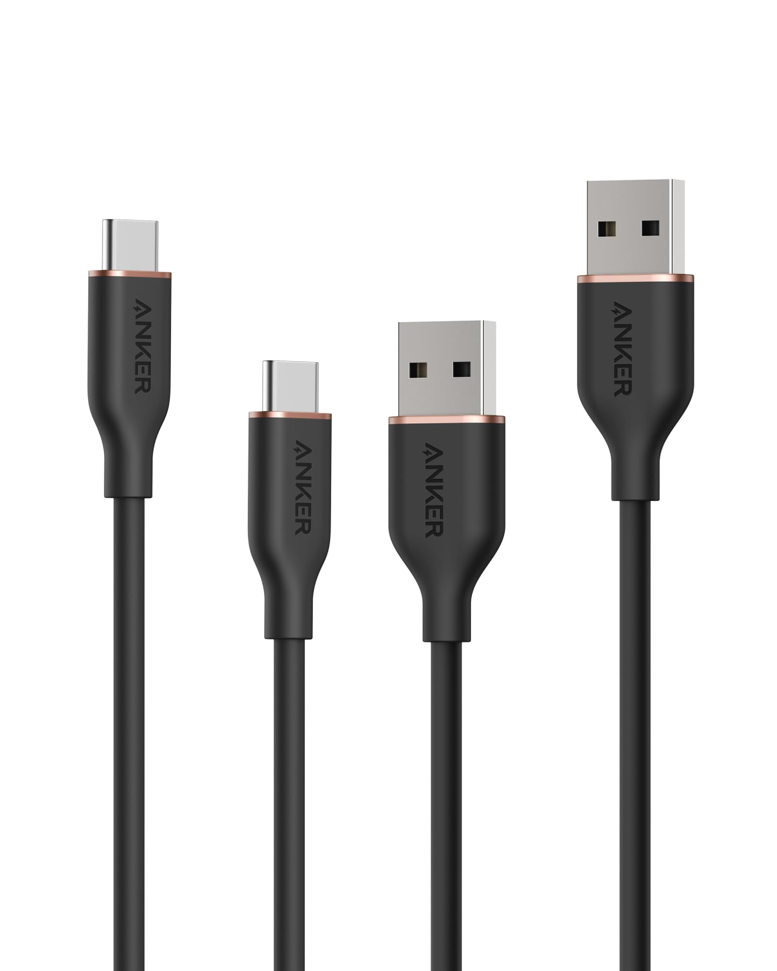 Foto 2 pulgar | Cable Anker Neat USB-A a USB-C de 3 Pies Paquete de 2 para iPhone y Samsung - Venta Internacional