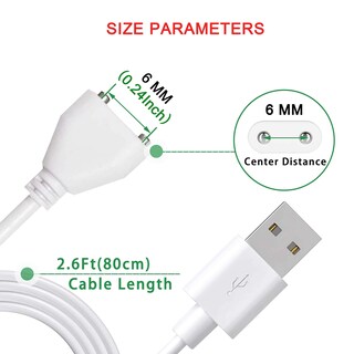 Foto 5 | Cable De Carga Magnético Usb Bicmice De Repuesto De 6 Mm/0,24 Pulgadas - Venta Internacional.