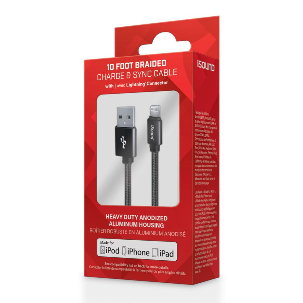 Foto 8 pulgar | Kit de2 Cables Usb a Lightning iSound 3m