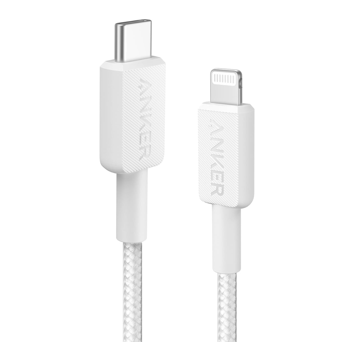 Foto 2 pulgar | Cable USB-C a Lightning Anker 322 1 m Certificado Carga Rápida Blanco