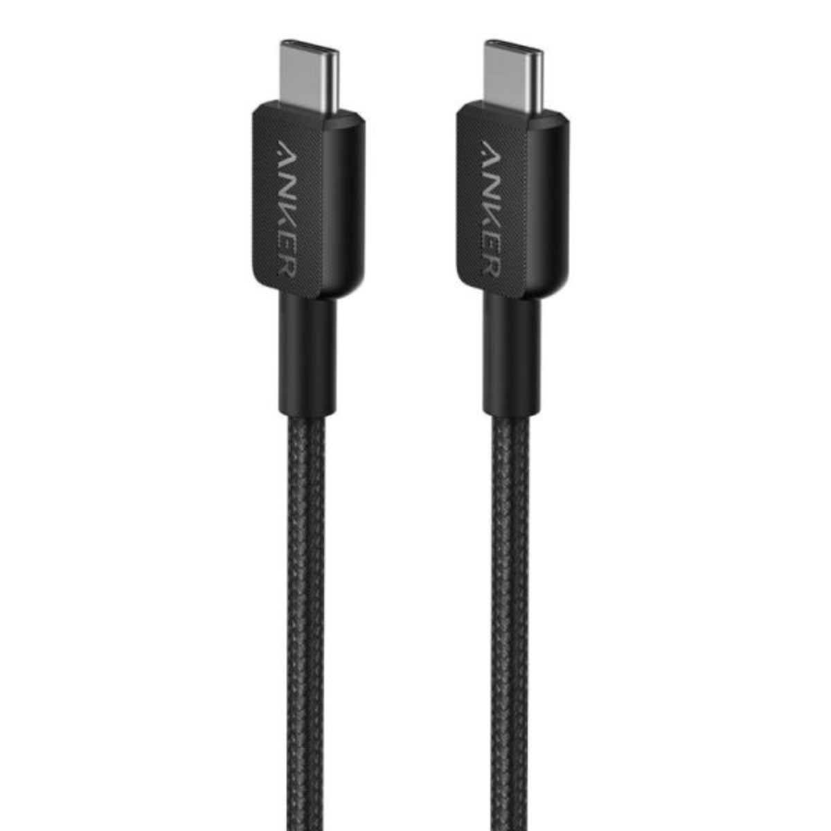 Foto 2 pulgar | Cable USB C-C Anker 322 Trenzado Nailon 2 m Carga Rápida 60w Negro