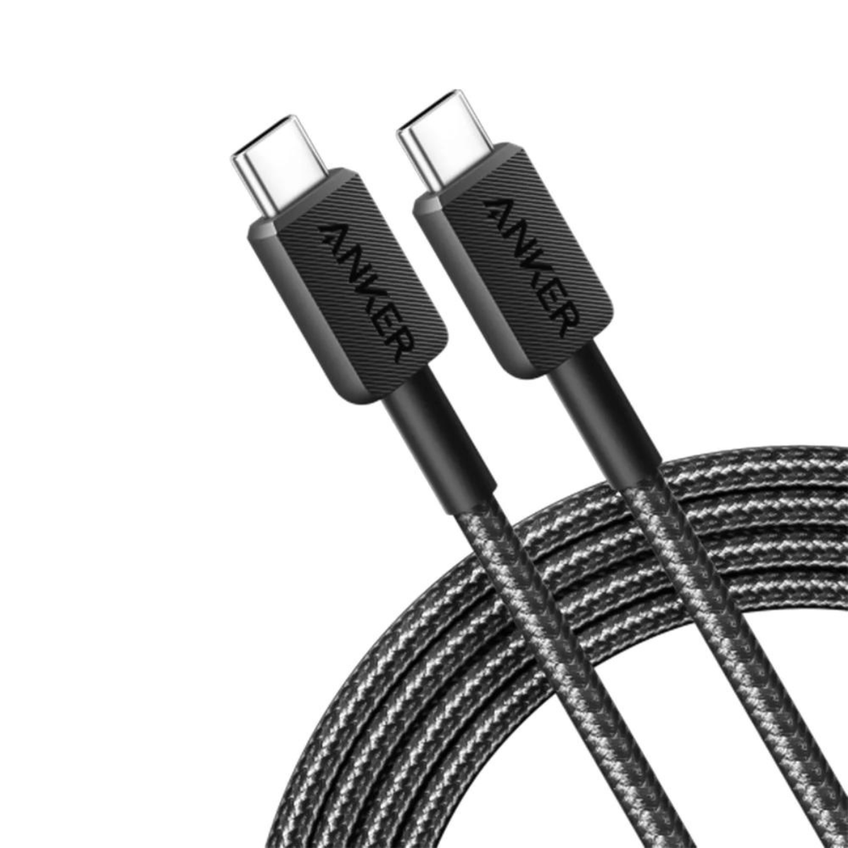 Foto 2 | Cable Usb C-c Anker 322 Trenzado Nylon 1mt Carga Rápida 60w Negro