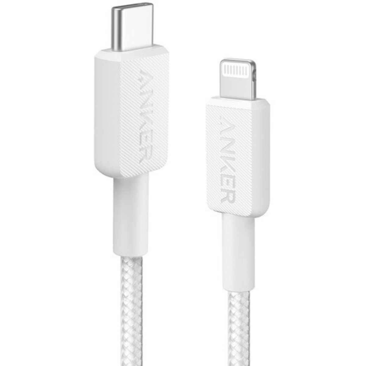 Cable Usb-c A Lightning Anker 322 2mt Certificado Carga Rápida Blanco