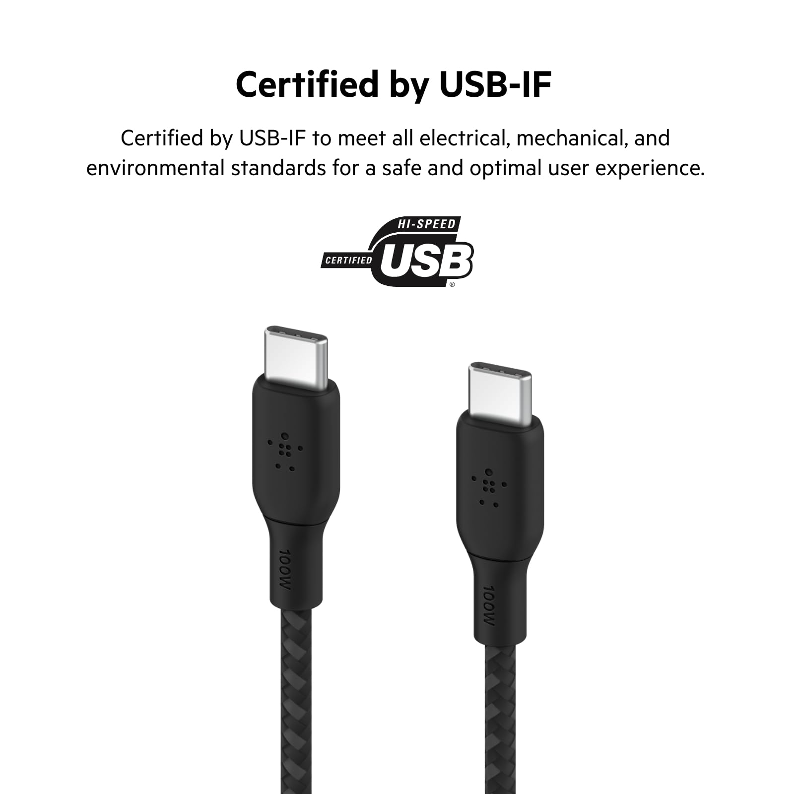 Foto 7 pulgar | Cable Usb-c A Usb-c Belkin Boostcharge 2 M 100 W Negro - Venta Internacional.