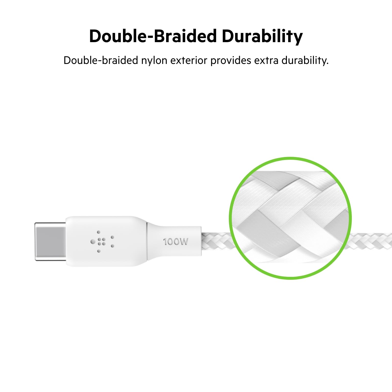 Foto 5 pulgar | Cable Usb-c A Usb-c Belkin Boostcharge De 3 M, Blanco, 100 W - Venta Internacional.