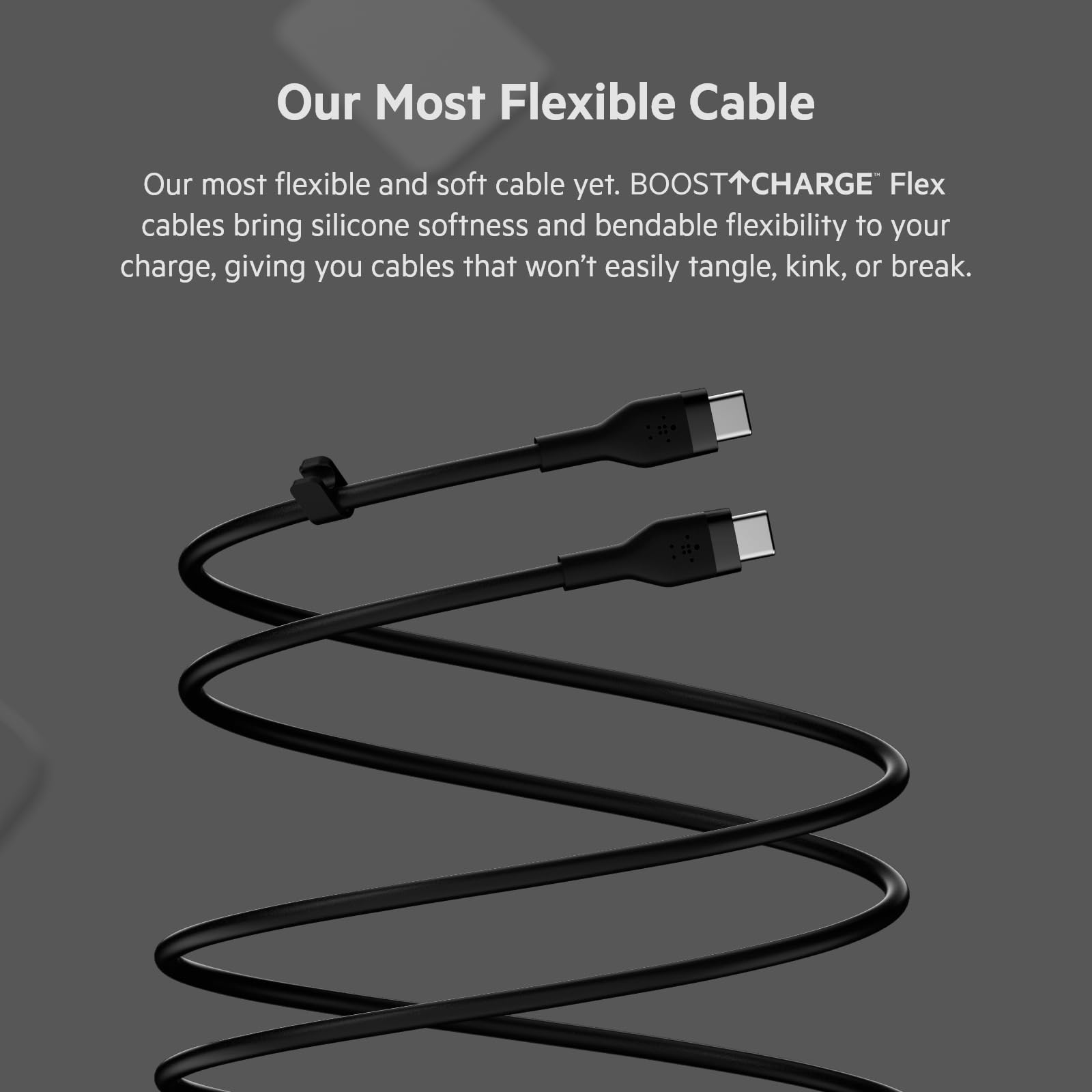 Foto 4 pulgar | Cable De Carga Belkin Boostcharge Flex Silicone Usb-c De 1 M - Venta Internacional.