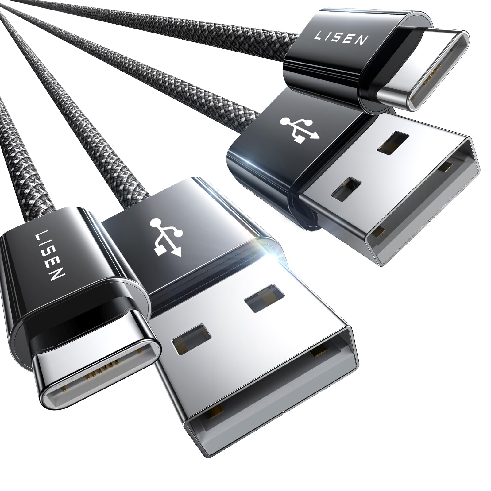 Cable Usb Tipo C Lisen Para Samsung Carplay Iphone 15 Pro Max - Venta Internacional. $297