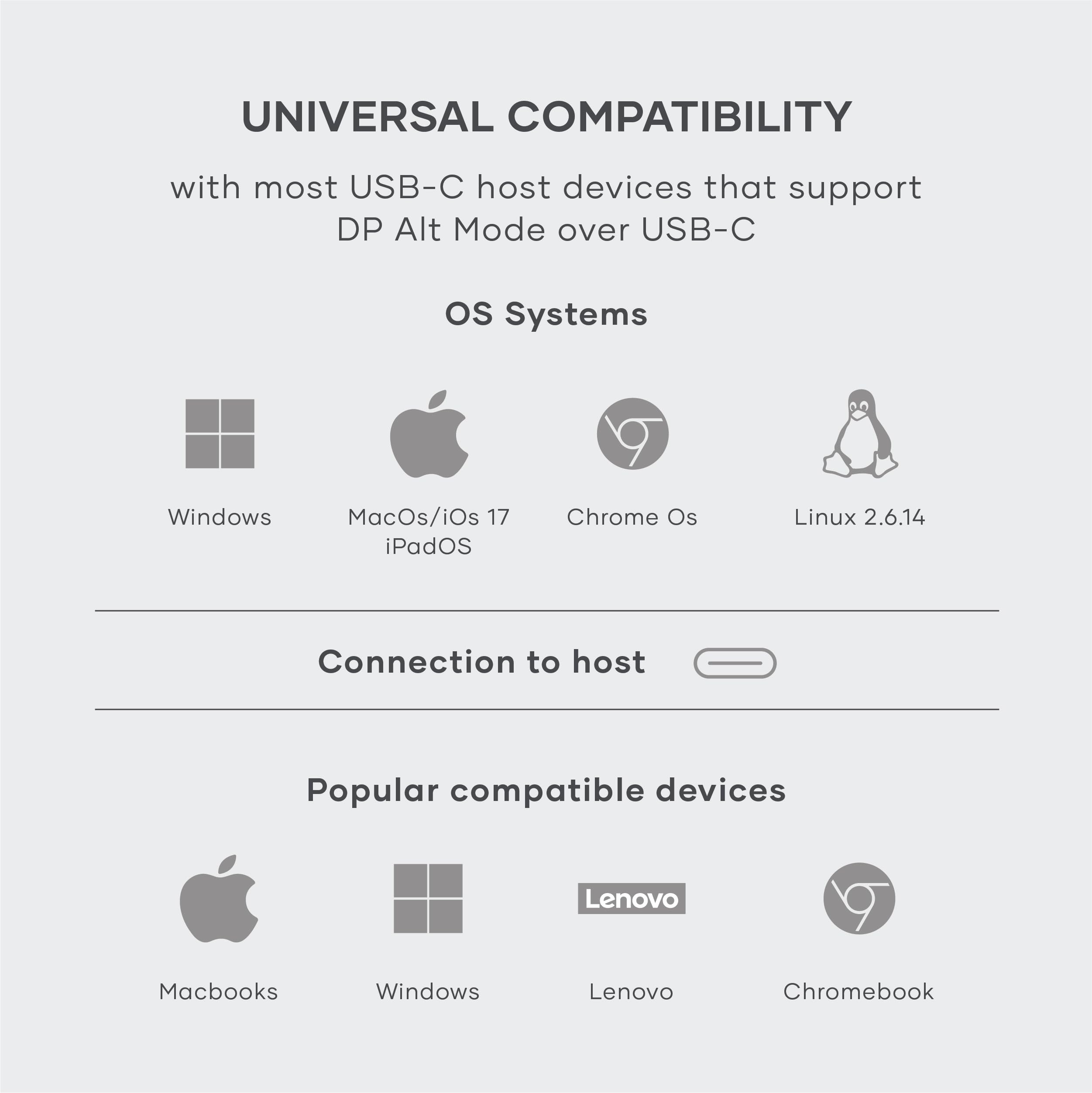 Foto 4 | Cable Usb C A Hdmi 2.1 8k Satechi Para Macbook De 6.5 Pies/2 M - Venta Internacional.