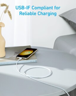 Foto 4 | Cable Usb C Anker 310 Usb C A Usb C De 1,8 M, Paquete De 2 Unidades, 60 W/3 A - Venta Internacional.